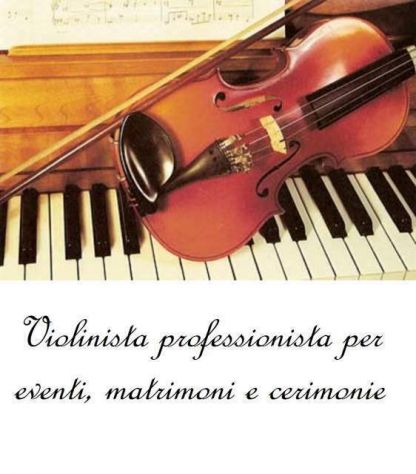 Violinista a Varenna