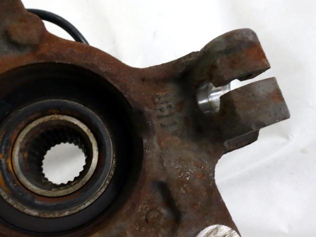 400141HA0A MONTANTE SOSPENSIONE ANTERIORE DESTRO MOZZO CUSCINETTO 402101HA1A 40202AX000 NISSAN MICRA 1.2 B 59KW 5M 5P (2015) RICAMBIO USATO - Foto 3