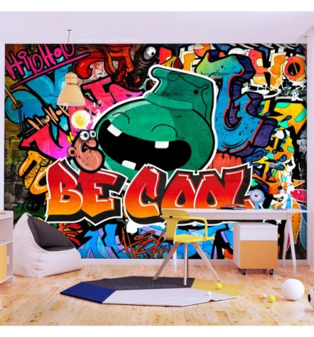 Fotomurale Adesivo Street Art Be Cool Arredalacasa