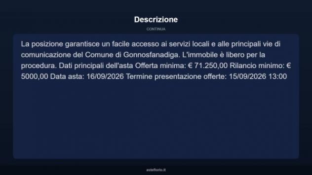 Immobile in asta di 130 m² con più di 5 locali in vendita a Gonnosfanadiga - Foto 11