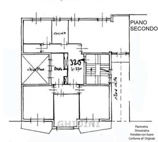 STABILE/PALAZZO di 20 vani e di 500 mq (GROSSETO - CENTRALE) rif. 2490.271M - Foto 4
