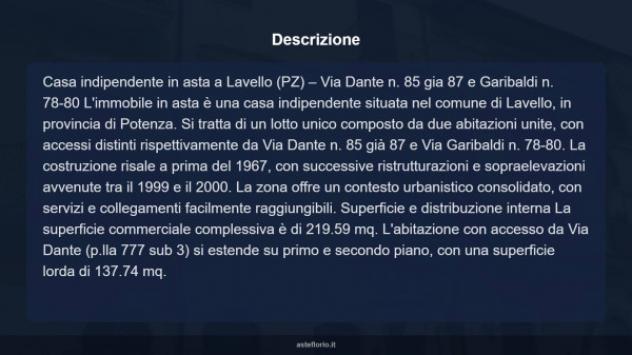 Immobile in asta di 219 m², box auto in vendita a Lavello - Foto 18