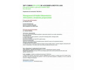 CORSO di AGGIORNAMENTO per ASO