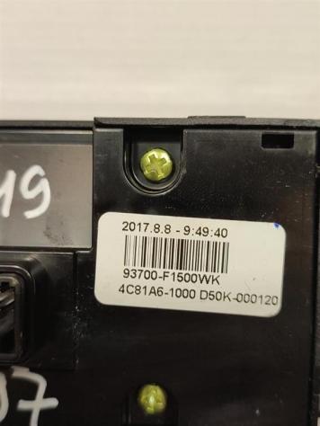 INTERRUTTORE COMANDO LUCI KIA Sportage Serie 4C81A6-1000 93700-F1500WK (1621) - Foto 3