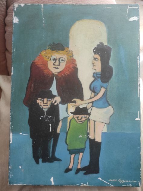 quadro a olio tapparini ugo