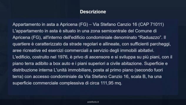Immobile in asta di 111 m² in vendita a Apricena - Foto 6