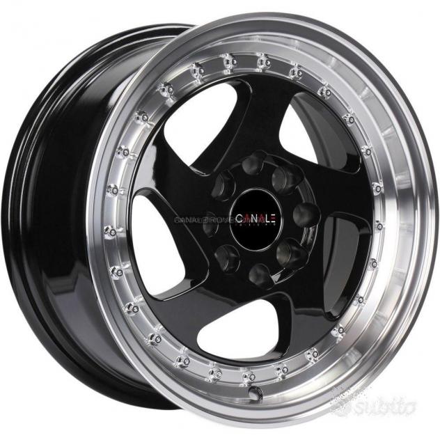 Cerchi Turbo II 6x14 4x100 4x108 et25 - Foto 9