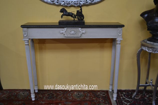 Console laccata stile Luigi XVI - Foto 4