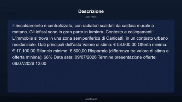 Immobile in asta di 141 m² con più di 5 locali in vendita a Canicattì - Foto 15