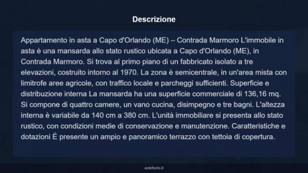 Immobile in asta di 136 m² in vendita a Capo d'Orlando - Foto 9