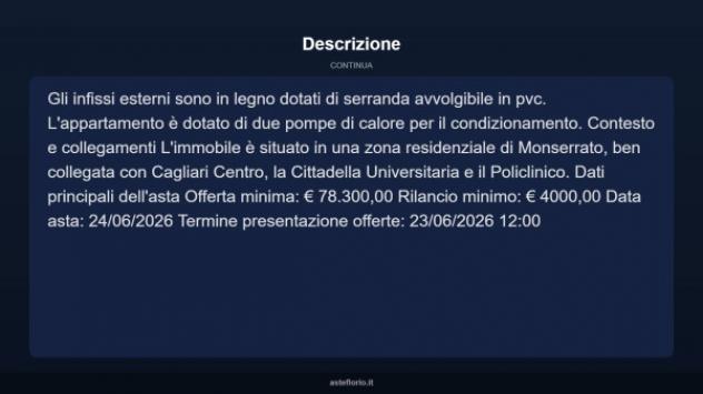 Immobile in asta di 69 m² in vendita a Monserrato - Foto 11