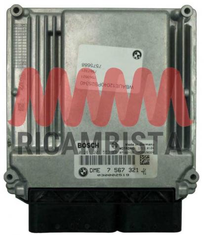 0261201553 BMW E87 1.6 centralina motore Bosch