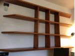 LIBRERIA A MURO IN CILIEGIO IN OTTIMO STATO
