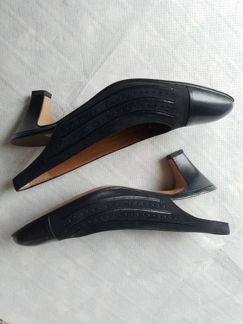 Scarpe blu donna taglia 38, made in Italy - Foto 3