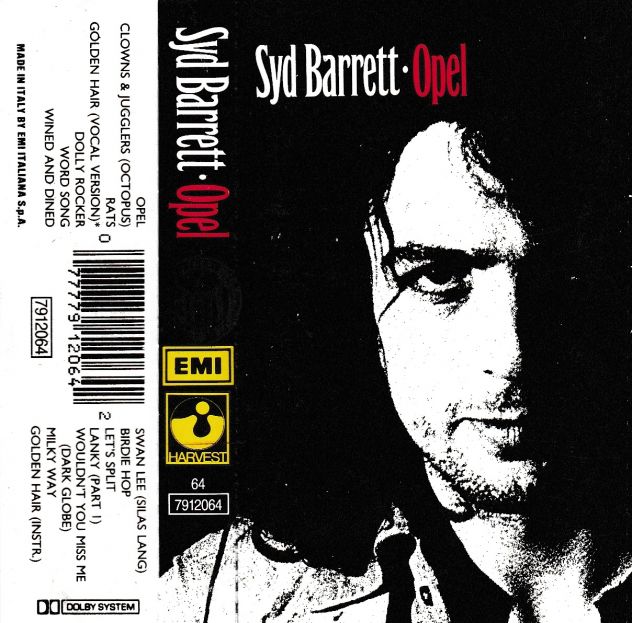SYD BARRETT (Pink Floyd) Opel - RARA Cassetta Album,Tape,MC,K7 1° St. 1988 Italy - Foto 2