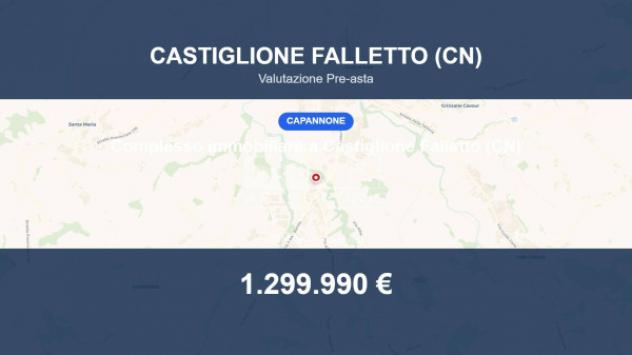 Immobile in asta di 4514 m² in vendita a Castiglione Falletto