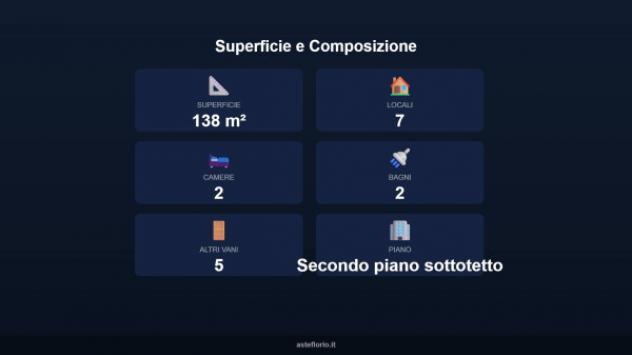 Immobile in asta di 138 m² con più di 5 locali in vendita a Mozzagrogna - Foto 16