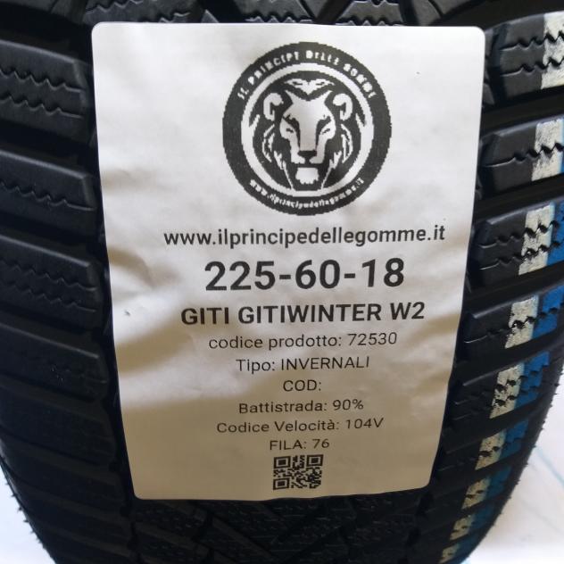 2 GOMME 225 60 18 GITI A72530 - Foto 2