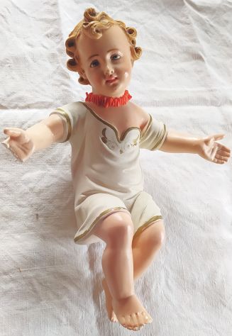 Bambinello in gesso del 1920 ca