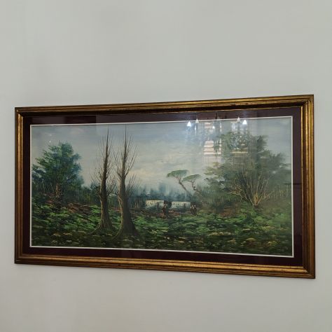 Quadro con cornice Bosco - Foto 5