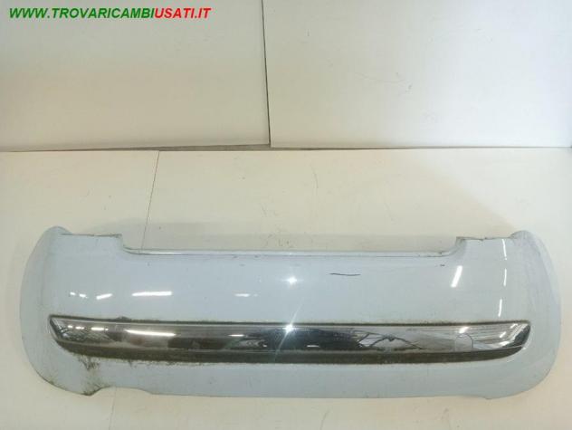 PARAURTI POST. AZZURO PASTELLO MOD. CROMATA 999-U1311077 Carrozzeria  Lamierati esterni  Paraurti  Paraurti post. FIAT - 500 - 01-07-2007 - 01-06-2015