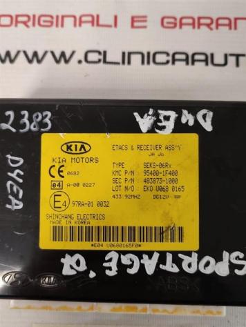 CENTRALINA IMMOBILIZER KIA Sportage Serie 95400-1F400 diesel 1991 (0410) - Foto 2
