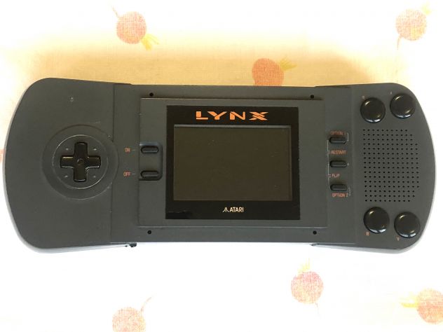 LYNX console anni 80 con 15 giochi & custodia