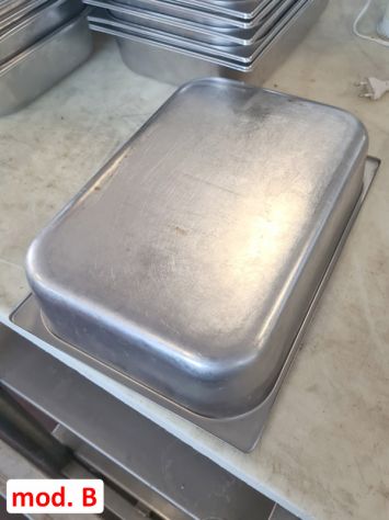 vaschette gelato inox singole e doppie usate - Foto 2