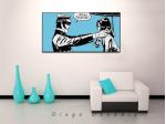 Quadro CORTO MALTESE dipinto a mano fumetto