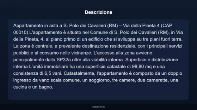 Immobile in asta di 98 m² in vendita a San Polo dei Cavalieri - Foto 3