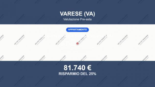 Immobile in asta di 93 m² in vendita a Varese