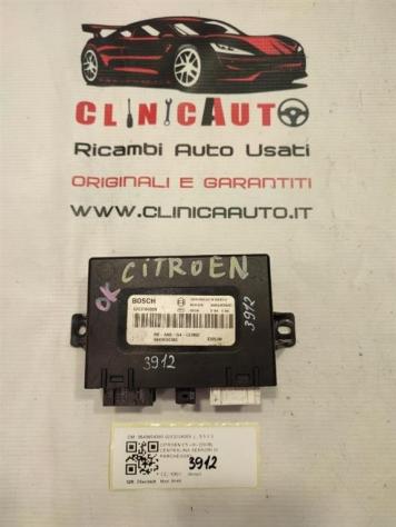 CENTRALINA SENSORI DI PARCHEGGIO CITROEN C5 Berlina 3° Serie 9649604380 0263004089 (08)