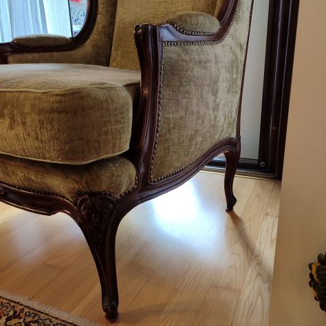 POLTRONE "BERGERE" STILE CLASSICO ANTICO