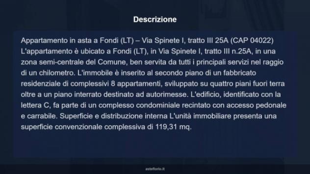 Immobile in asta di 5781 m², box auto in vendita a Fondi - Foto 17