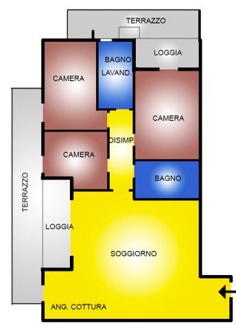 Trilocale in vendita a Camposampiero