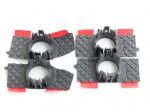 5E5919485 SET SUPPORTI SENSORI DI PARCHEGGIO PARAURTI POSTERIORE SKODA OCTA &hellip;