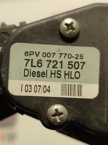 PEDALE ACCELERATORE VOLKSWAGEN Touareg 1° Serie 7L6721507 BPE (0206) - Foto 3