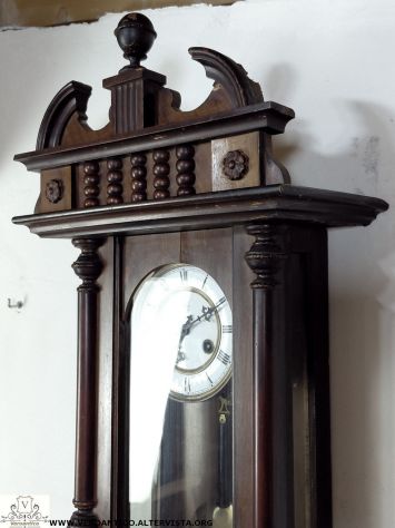 176441 Antico orologio a pendolo Junghans funzionante - Foto 7