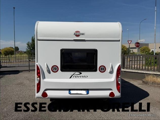 BURSTNER PREMIO 495 TK 2018 UNIPROPRIETARIO CARAVAN 1.350 KG 6 POSTI - Foto 9