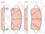 Trw Pattini Freno Daihatsu Materia (M4_) 1.3 Gdb3437
