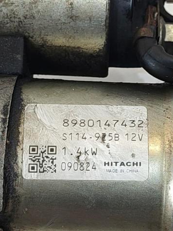 MOTORINO D' AVVIAMENTO OPEL Astra J 2° Serie S114-925B 890147432 A17DTR diesel 1686 (11) - Foto 5