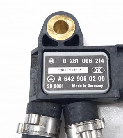 SENSORE DI PRESSIONE GAS DI SCARICO MERCEDES Classe A Serie (W176) A6429050200 OM 651.930 Diesel 2200 (1218) - Foto 4