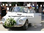 Stupendo maggiolino cabrio bianco matrimoni Cosenza