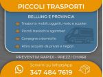 Piccoli trasporti Belluno e provincia