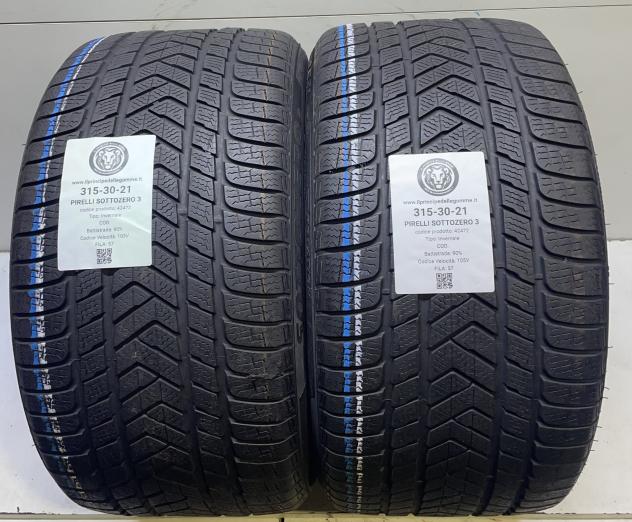 2 GOMME 315 30 21 PIRELLI A42472
