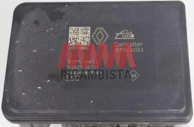 476600737R Renault Megane 1.5 centralina ABS gruppo pompa ATE