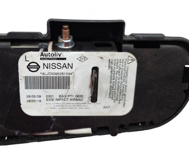 AIRBAG SEDILE SINISTRO NISSAN Qashqai 2° Serie 985H1JD00A (1013) - Foto 10