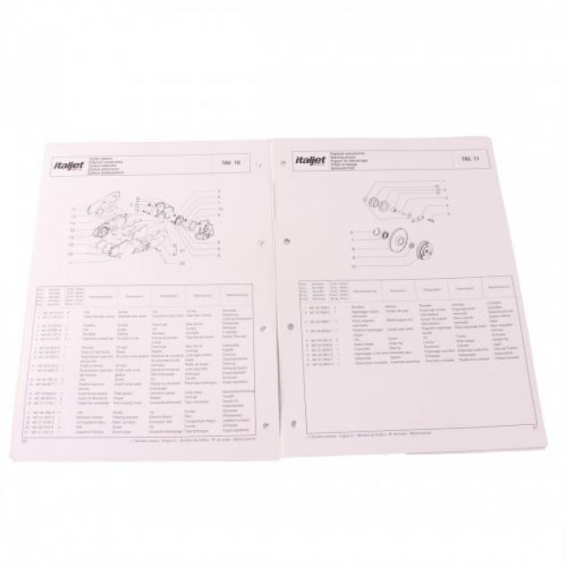 Catalogo ricambi per Italjet Millennium 125 150 - Foto 4