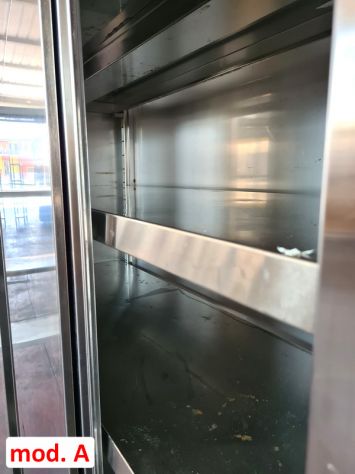 armadio e porta detersivi inox usati - Foto 2
