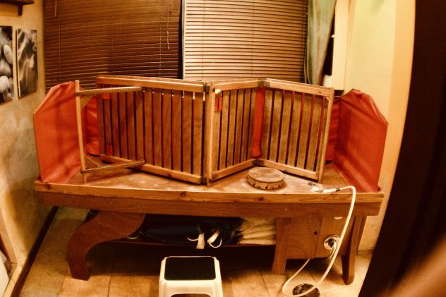 Lettino Sauna